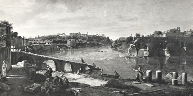 Gaspar Van Wittel,Ponte Rotto ( ?, avant 1736, date indéterminée)